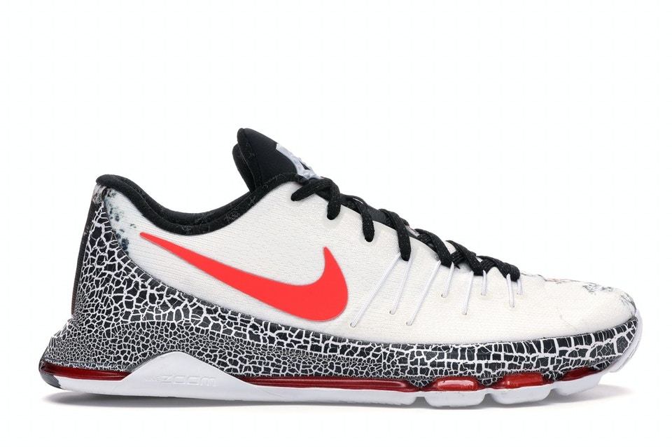 ナイキ NIKE スニーカー 【 KD 8 CHRISTMAS WHITE BLACKBRIGHT CRIMSON 】