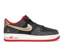 iCL F ubN S[h GAtH[X Xj[J[ Y y NIKE AIR FORCE 1 LOW SPADES / BLACK METALLIC GOLD UNIVERSITY z