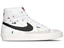 ナイキ NIKE ブレイザー ミッド ジュニア キッズ 【 BLAZER MID 77 PAINT SPLATTER GS WHITE SAIL BLACK 】