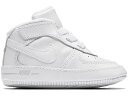 ナイキ 白色 ホワイト エアフォース ベビー 【 NIKE AIR FORCE 1 CRIB WHITE (I) / WHITE WHITE WHITE 】