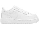 ナイキ 白色 ホワイト エアフォース ベビー 【 NIKE AIR FORCE 1 LOW LE TRIPLE WHITE (TD) / WHITE WHITE 】