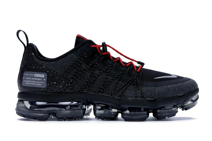 ナイキ NIKE ラン 黒色 ブラック エアヴェイパーマックス スニーカー 【 RUN UTILITY BLACK ANTHRACITE REFLECT SILVERANTHRACITEHABANERO RED 】