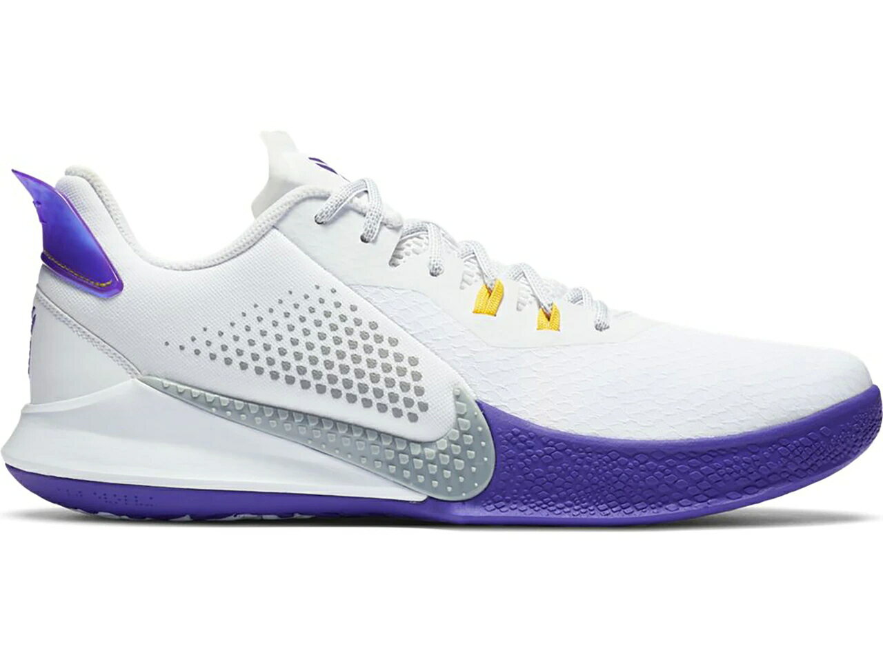 ナイキ NIKE マンバ レイカーズ スニーカー 【 LAKERS MAMBA FURY HOME WHITE FIELD PURPLEAMARILLOLIGHT SMOKE GREY 】