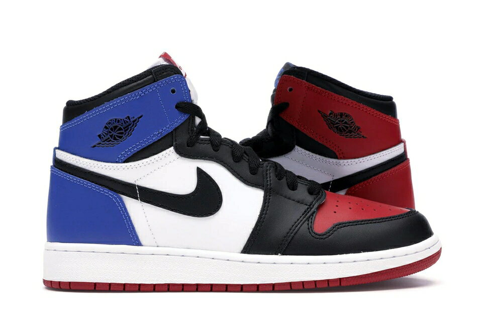 ナイキ ジョーダン 黒色 ブラック 赤 レッド 【 JORDAN 1 RETRO TOP 3 (GS) / BLACK VARSITY RED VARSITY ROYAL 】 キッズ ベビー マタニティ スニーカー