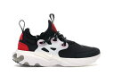 ナイキ リアクト プレスト 黒色 ブラック 赤 レッド リアクトプレスト 【 NIKE REACT PRESTO BLACK PHANTOM RED (PS) / BLACK PHANTOM UNIVERSITY RED 】 キッズ ベビー マタニティ スニーカー