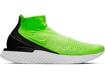 ナイキ NIKE ライズ リアクト フライニット ライム スニーカー 【 RISE REACT FLYKNIT LIME BLAST BLASTBLACKVAST GREY 】