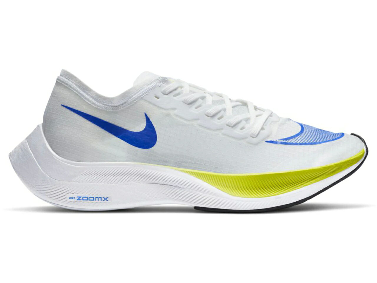 ナイキ NIKE 白色 ホワイト NEXT% スニーカー 【 ZOOMX VAPORFLY EKIDEN WHITE RACER BLUE CYBER BLACK 】