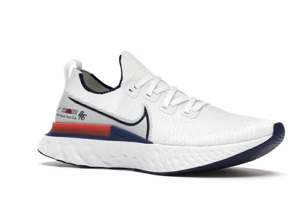 ナイキ NIKE リアクト ラン フライニット 青色 ブルー スニーカー 【 REACT INFINITY RUN FLYKNIT BLUE RIBBON SPORTS WHITE TRACK REDBLUE VOID 】