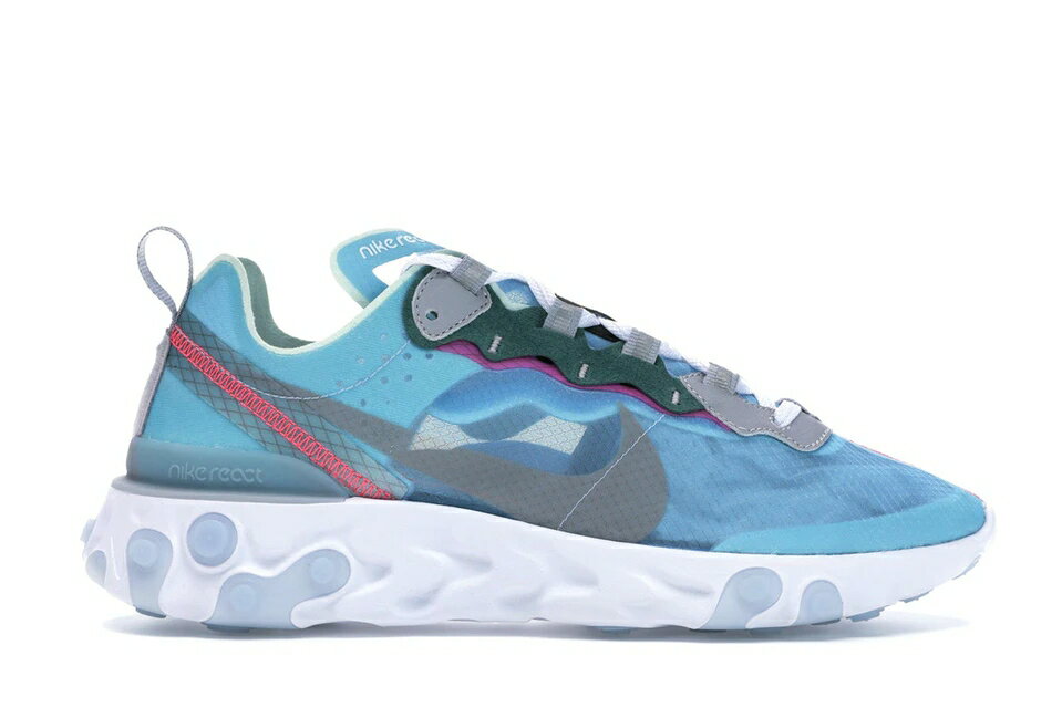 ナイキ NIKE リアクト エレメント スニーカー 【 REACT ELEMENT 87 ROYAL TINT BLACKWOLF GREYSOLAR RED 】