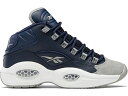 リーボック REEBOK クエスチョン ミッド ジョージタウン クエスチョンミッド ジュニア キッズ 【 QUESTION GEORGETOWN 2020 GS CARBON FAUX INDIGOWHITE 】