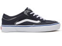 ヴァンズ バンズ スケート 紺色 ネイビー 白色 ホワイト スニーカー メンズ 【 VANS SKATE ROWLEY NAVY WHITE / NAVY WHITE 】