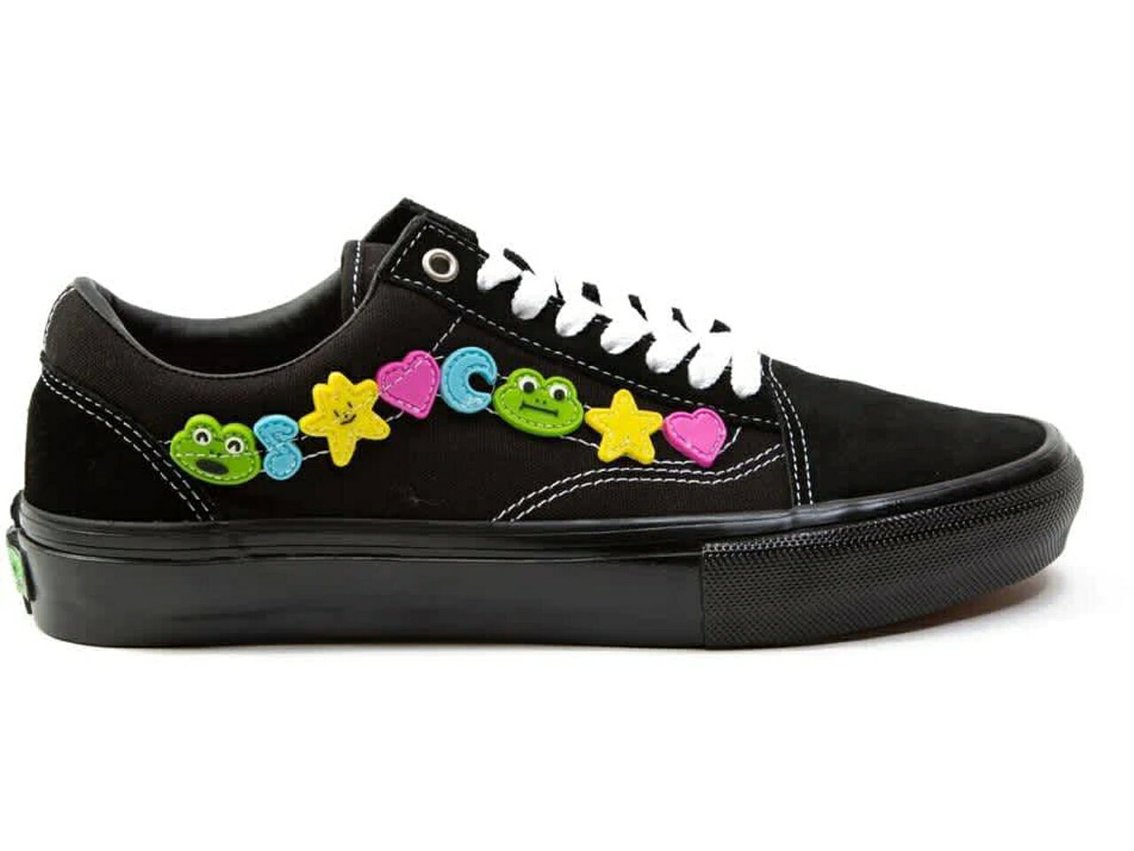 ヴァンズ VANS バンズ オールドスクール スニーカー 【 FROG SKATEBOARDS BLACK MULTI 】