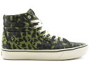 ヴァンズ バンズ スケートハイ ヒョウ柄 レオパード スニーカー メンズ 【 VANS SK8-HI COMFYCUSH XLD LEOPARD CACTUS SCARAB / CACTUS SCARAB 】