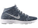 ナイキ ルーナー ルナー フライニット チャッカ 青色 ブルー ピュア プラチナム スニーカー メンズ 【 NIKE LUNAR FLYKNIT CHUKKA SQUADRON BLUE PURE PLATINUM / SQUADRON BLUE PURE PLATINUM 】