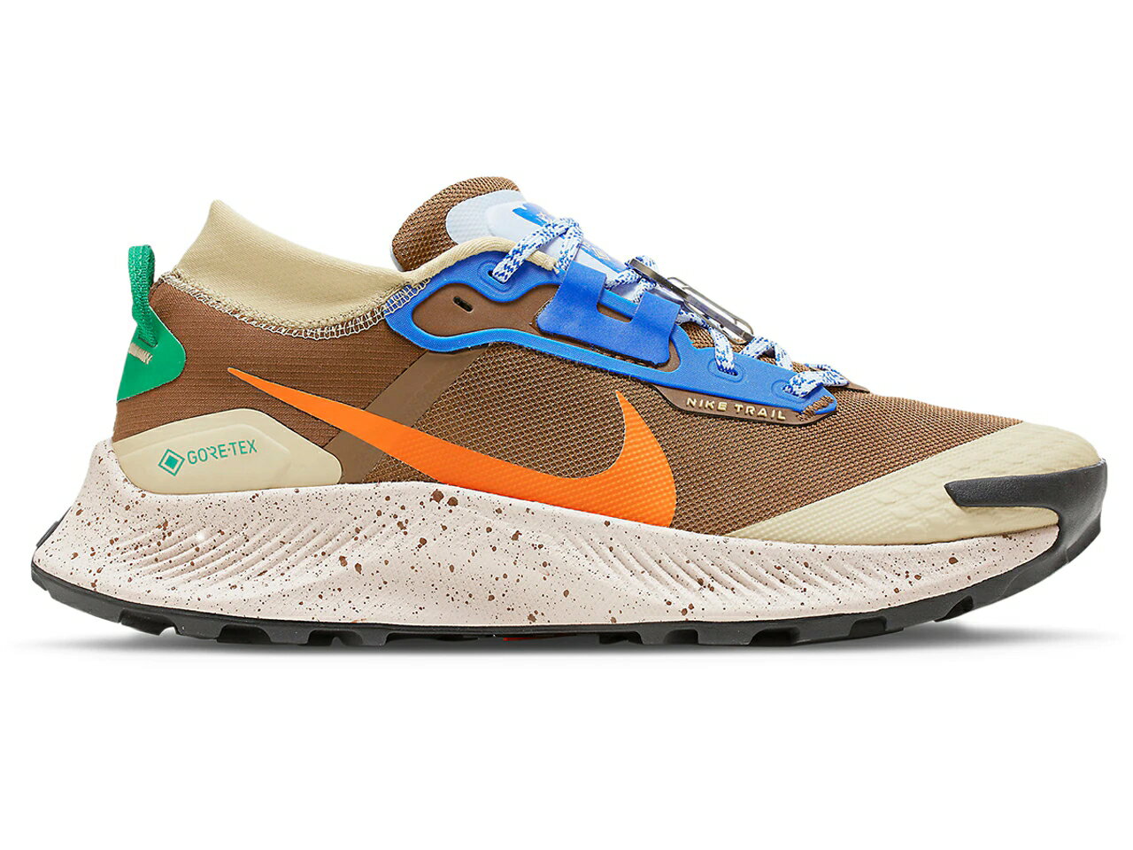 ナイキ NIKE ペガサス ゴアテックス スニーカー 【 PEGASUS TRAIL 3 GORETEX ES I LOVE BROWN CACAO WOW RUSH ORANGEHYPER ROYALMALACHITE 】