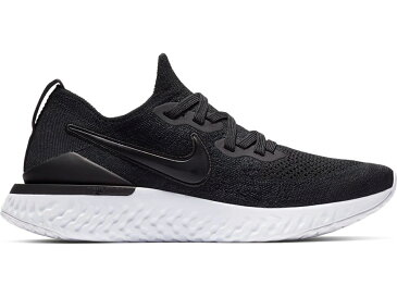 ナイキ NIKE エピック リアクト フライニット 黒色 ブラック 白色 ホワイト レディース スニーカー 【 EPIC REACT FLYKNIT 2 BLACK WHITE WOMENS BLACKGUNSMOKE 】