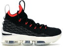 楽天スニケスナイキ レブロン 黒色 ブラック クリムゾン 【 NIKE LEBRON 15 BLACK BRIGHT CRIMSON （GS） / BLACK SAIL BRIGHT CRIMSON 】 キッズ ベビー マタニティ スニーカー