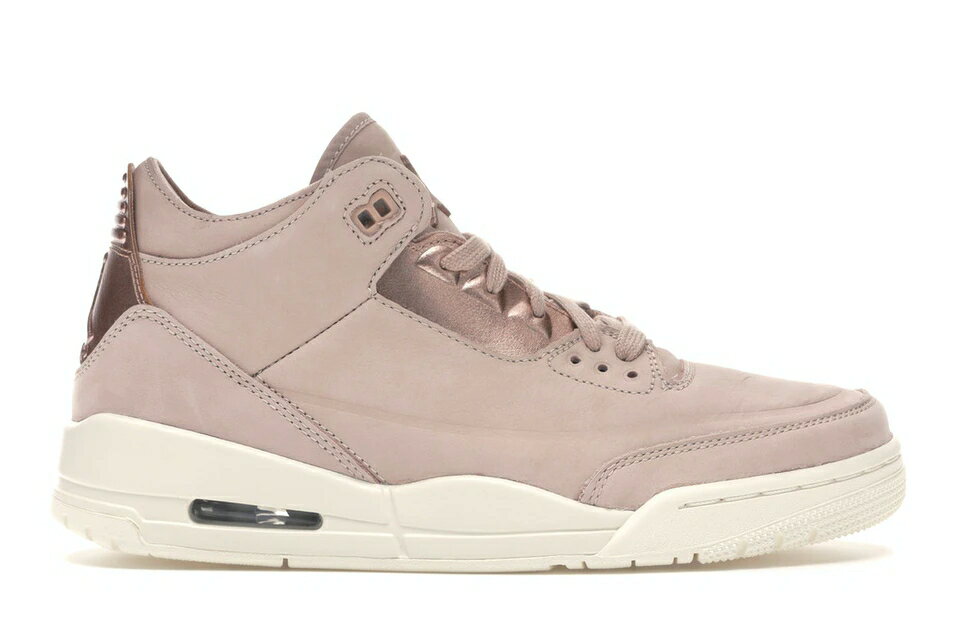 ナイキ ジョーダン JORDAN ベージュ 赤 レッド レディース スニーカー 【 RED 3 RETRO PARTICLE BEIGE WOMENS METALLIC BRONZESAIL 】