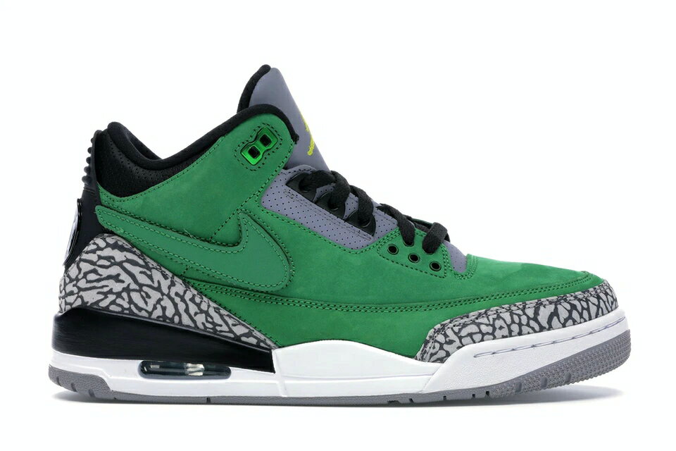 ナイキ ジョーダン JORDAN オレゴン ダックス スニーカー 【 3 RETRO TINKER PE GREEN APPLE YELLOW STRIKECEMENT GREYBLACK 】