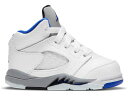 ナイキ ジョーダン 白色 ホワイト ステルス 【 JORDAN 5 RETRO WHITE STEALTH (2021) (TD) / WHITE STEALTH- BLACK-HYPER-ROYAL 】