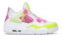 iCL W[_ F zCg sN uXg y JORDAN 4 RETRO WHITE LEMON PINK (GS) / WHITE LEMON VENOM PINK BLAST z LbY xr[ }^jeB Xj[J[