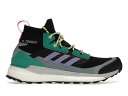 アディダス フリー 黒色 ブラック 紫 パープル 緑 グリーン コア スニーカー メンズ 【 ADIDAS TERREX FREE HIKER BLACK PURPLE GREEN / CORE BLACK LIGHT PURPLE GLORY 】