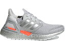 アディダス ウルトラ ブースト 銀色 シルバー 灰色 グレー ウルトラブースト 【 ADIDAS ULTRA BOOST 20 NASA HALO SILVER (GS) / HALO SILVER DASH GREY SILVER METALLIC 】 キッズ ベビー マタニティ スニーカー