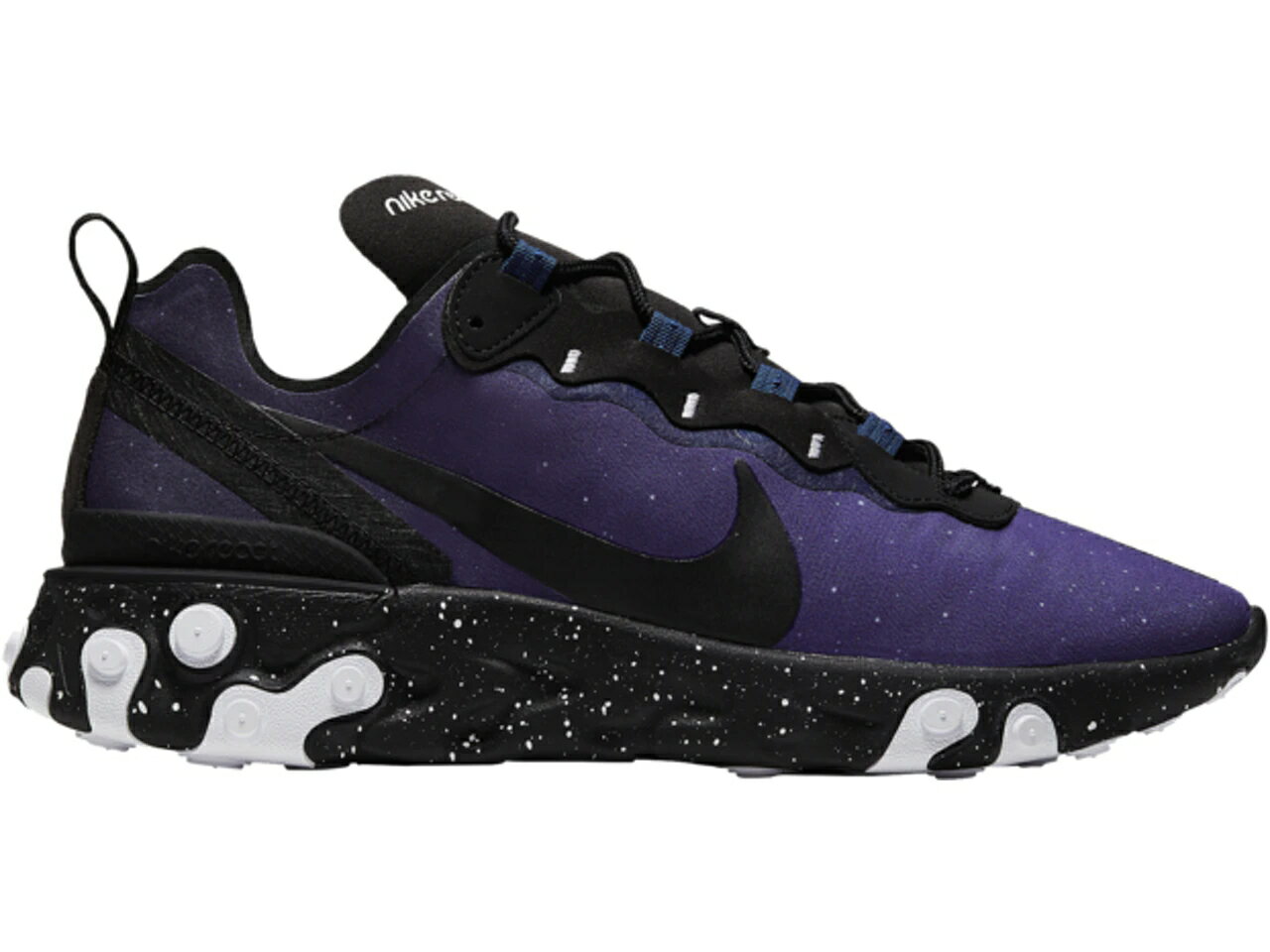 ナイキ NIKE リアクト エレメント スニーカー 【 REACT ELEMENT 55 DAY AND NIGHT BLUE VOID BLACKLIGHT CURRENT 】