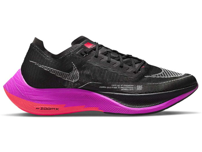 ナイキ NIKE NEXT% スニーカー 【 ZOOMX VAPORFLY 2 RAPTORS BLACK PURPLE CRIMSON 】