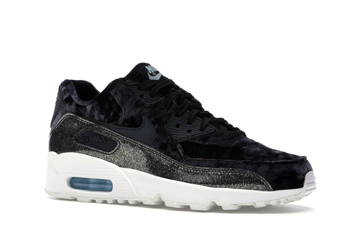 NIKE AIR MAX 90 PINNACLE (GS) / BLACK BLACK GLACIER BLUE NIKE AIR MAX 90 PINNACLE (GS) / BLACK BLACK GLACIER BLUE — vista 2