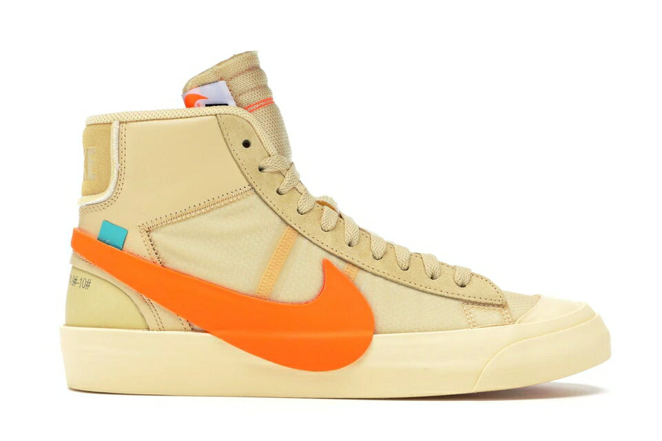 ナイキ NIKE ブレイザー ミッド オフホワイト HALLOW'S スニーカー 【 BLAZER MID OFFWHITE ALL CANVAS TOTAL ORANGEPALE VANILLABLACK 】