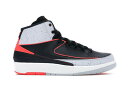 ナイキ ジョーダン 黒色 ブラック ピュア プラチナム 【 JORDAN 2 RETRO INFRARED 23 (GS) / BLACK INFRARED 23 PURE PLATINUM 】 キッズ ベビー マタニティ スニーカー