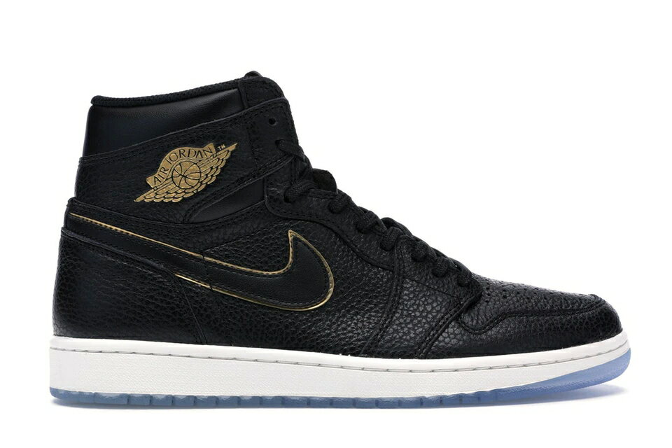 ナイキ ジョーダン JORDAN ハイ シティ スニーカー 【 1 RETRO HIGH CITY OF FLIGHT BLACK METALLIC GOLDSUMMIT WHITE 】