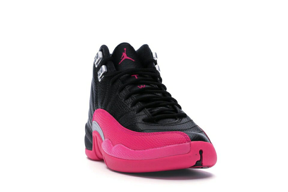 ナイキ ジョーダン JORDAN 黒色 ブラック ピンク ジュニア キッズ 【 PINK 12 RETRO BLACK DEADLY GS PINKMETALLIC SILVER 】