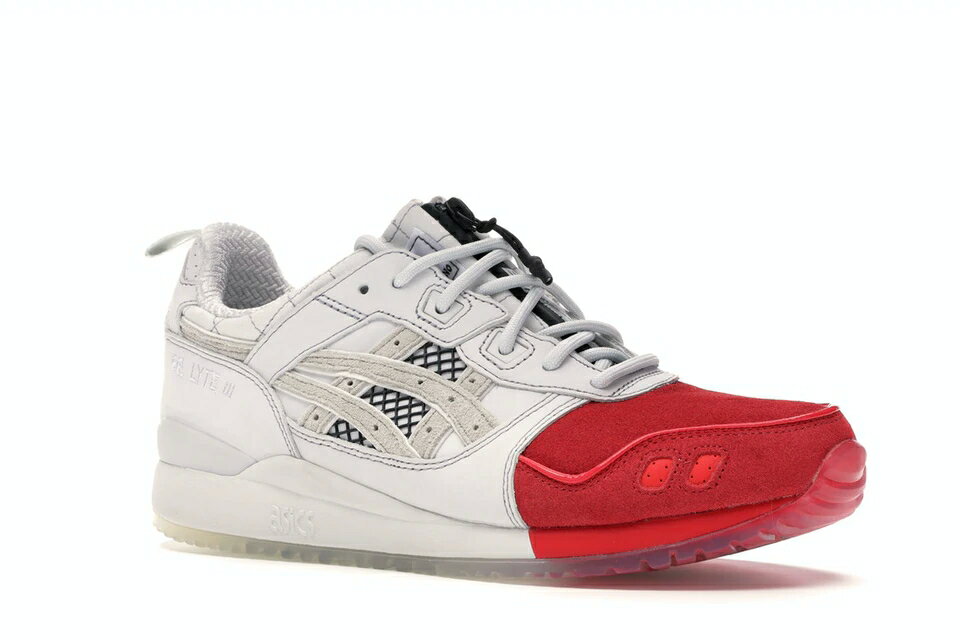 アシックス ASICS ゲルライト スニーカー 【 GELLYTE III MITA SNEAKERS 30TH ANNIVERSARY WHITE REDBLUE 】