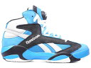 リーボック シャック アズール 黒色 ブラック 白色 ホワイト シャックアタック スニーカー メンズ 【 REEBOK SHAQ ATTAQ PACKER SNS TOKEN 38 / AZURE BLACK WHITE 】