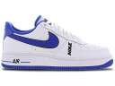 ナイキ 白色 ホワイト 青色 ブルー 黒色 ブラック エアフォース 039 07 スニーカー メンズ 【 NIKE AIR FORCE 1 LOW LV8 MOTOCROSS WHITE ROYAL BLUE BLACK / WHITE ROYAL BLUE BLACK 】