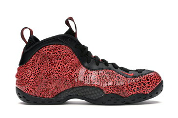 ナイキ NIKE フォームポジット エアフォームポジットワン スニーカー 【 FOAMPOSITE CRACKED LAVA BLACK BRIGHT CRIMSON 】