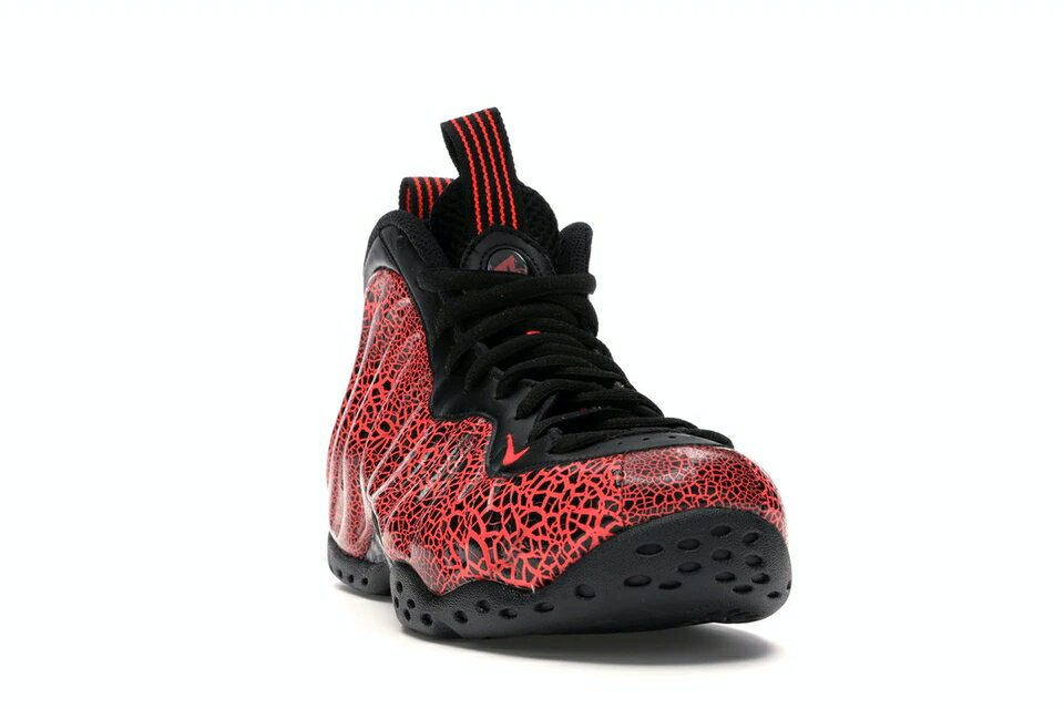 ナイキ NIKE フォームポジット エアフォームポジットワン スニーカー 【 FOAMPOSITE CRACKED LAVA BLACK BRIGHT CRIMSON 】