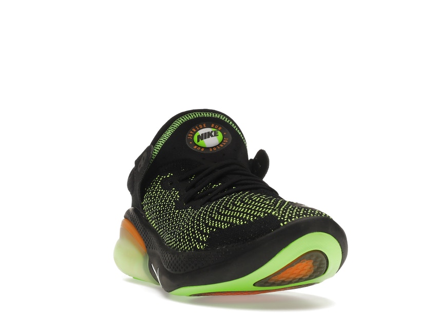 ナイキ NIKE ラン フライニット スニーカー 【 JOYRIDE RUN FLYKNIT ELECTRIC GREEN BLACK GREENKUMQUAT 】