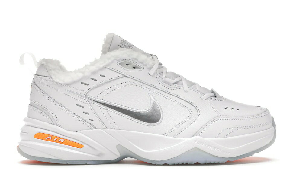 ナイキ NIKE モナーク スニーカー 【 AIR MONARCH IV SNOW DAY WHITE TOTAL ORANGEMETALLIC SILVER 】