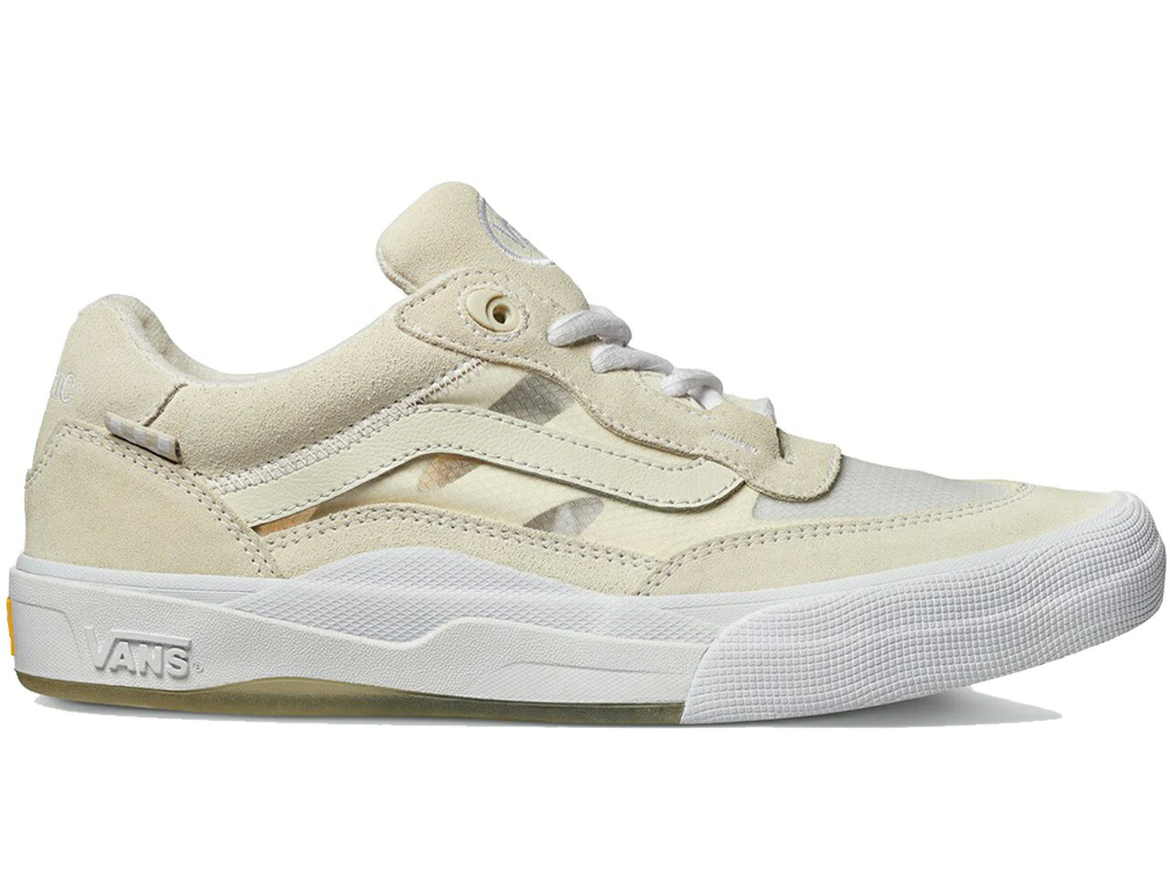 ヴァンズ バンズ 白色 ホワイト 黄色 イエロー スニーカー メンズ 【 VANS WAYVEE DIME EGRET / EGRET WHITE YELLOW 】