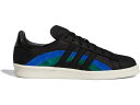 アディダス キャンパス 黒色 ブラック コア 青色 ブルー スニーカー メンズ 【 ADIDAS CAMPUS 80S BOOK WORKS BLACK / CORE BLACK BOLD BLUE COLLEGIATE 】