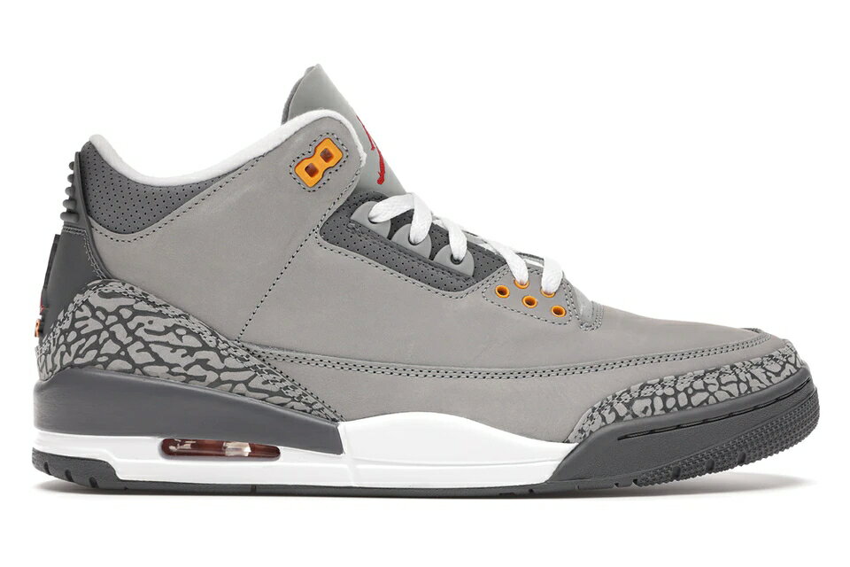 iCL W[_ N[ DF O[ F Vo[  IW Xj[J[ Y y JORDAN 3 RETRO COOL GREY (2021) / SILVER LIGHT GRAPHITE ORANGE z