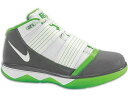 ナイキ ズーム ソルジャー 白色 ホワイト 緑 グリーン 灰色 グレー スニーカー メンズ 【 NIKE ZOOM SOLDIER III DUNKMAN / WHITE MEAN GREEN FLINT GREY 】