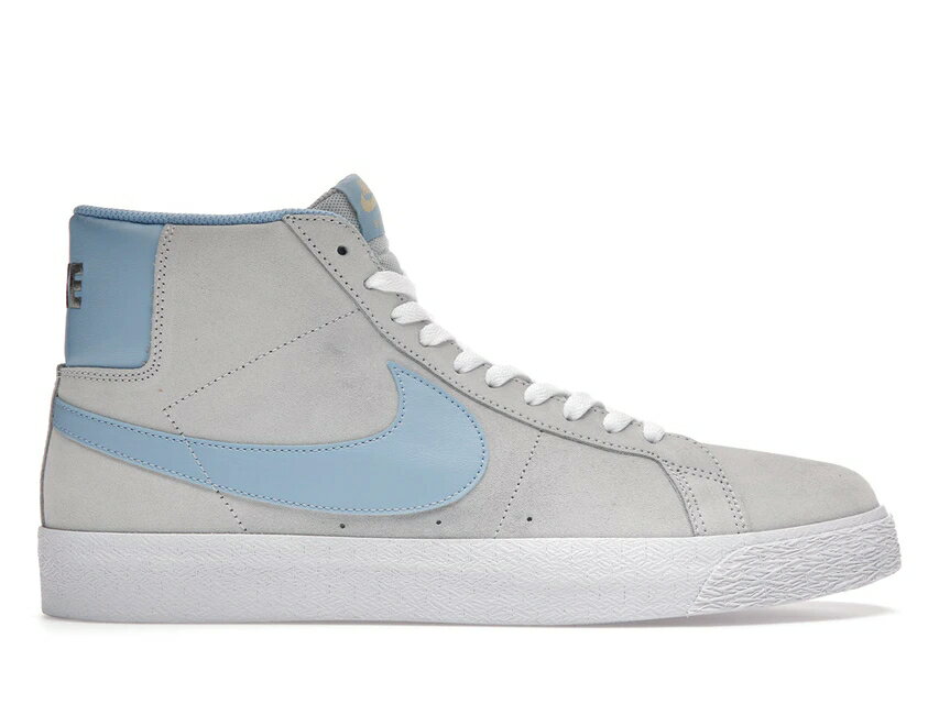 iCL GXr[ uCU[ ~bh DF O[ F u[ Xj[J[ Y y NIKE SB BLAZER MID SOFT GREY BABY BLUE / SOFT GREY BABY BLUE z