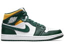 iCL W[_ ~bh  O[ F zCg Xj[J[ Y y JORDAN 1 MID SONICS (2021) / NOBLE GREEN POLLEN WHITE z