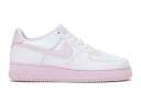 ナイキ NIKE 白色 ホワイト ピンク エアフォース ジュニア キッズ 【 PINK 1 LOW WHITE FOAM GS 】