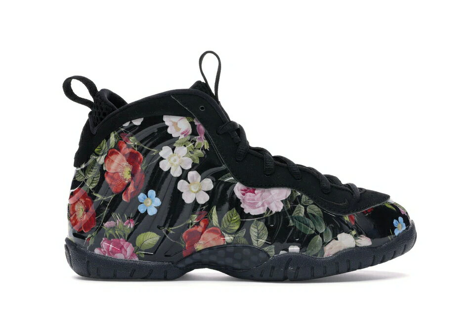 ナイキ NIKE フォームポジット エアフォームポジットワン キッズ 【 FOAMPOSITE FLORAL PS BLACK BLACKMETALLIC GOLD 】