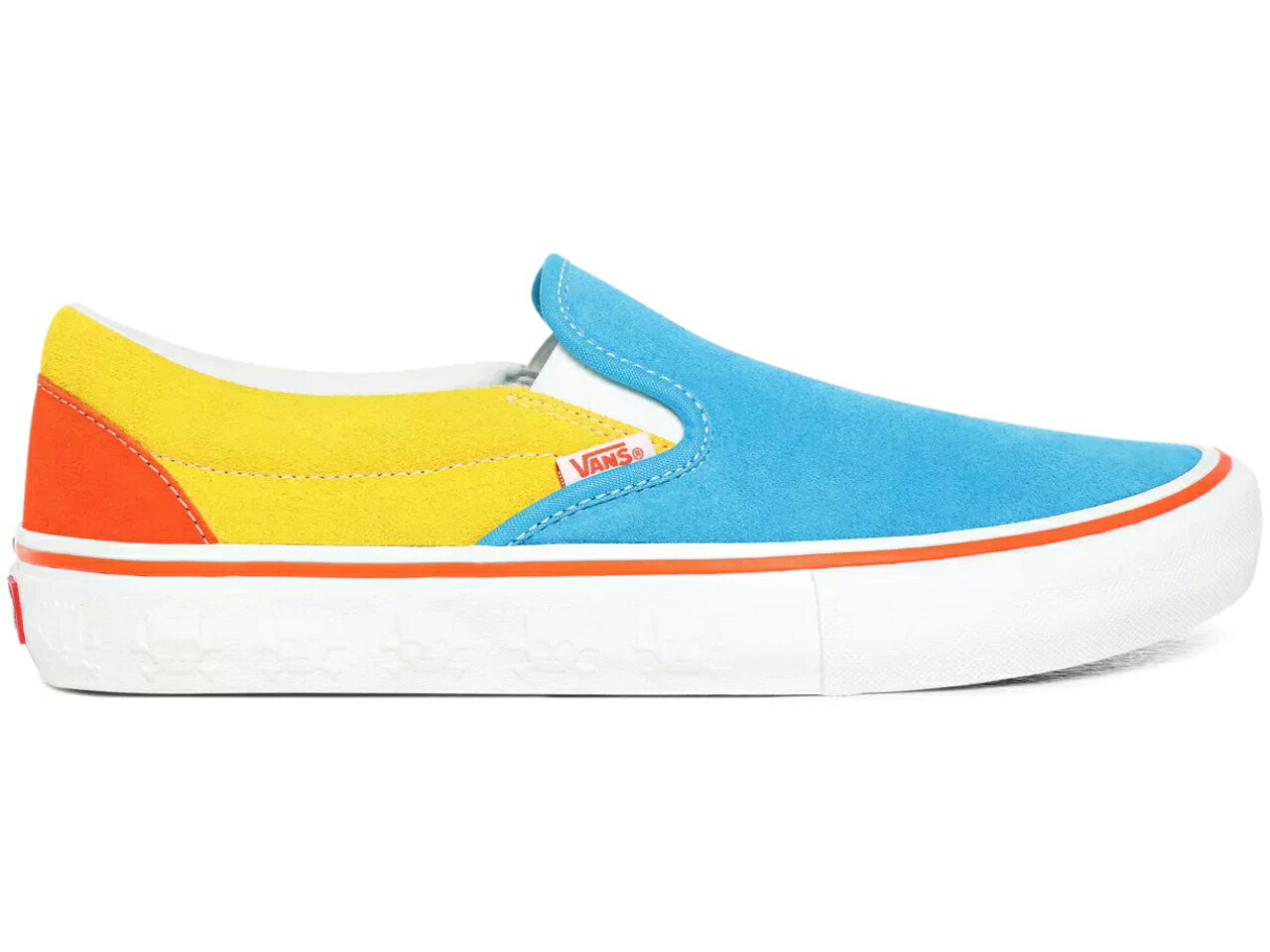 ヴァンズ VANS バンズ スリッポン プロ スニーカー 【 SLIPON PRO THE SIMPSONS BLUE YELLOW 】